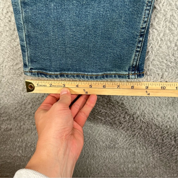 Levi's Denizen Blue 232 Slim Straight Jeans with Vintage Wash - Picture 12 of 13